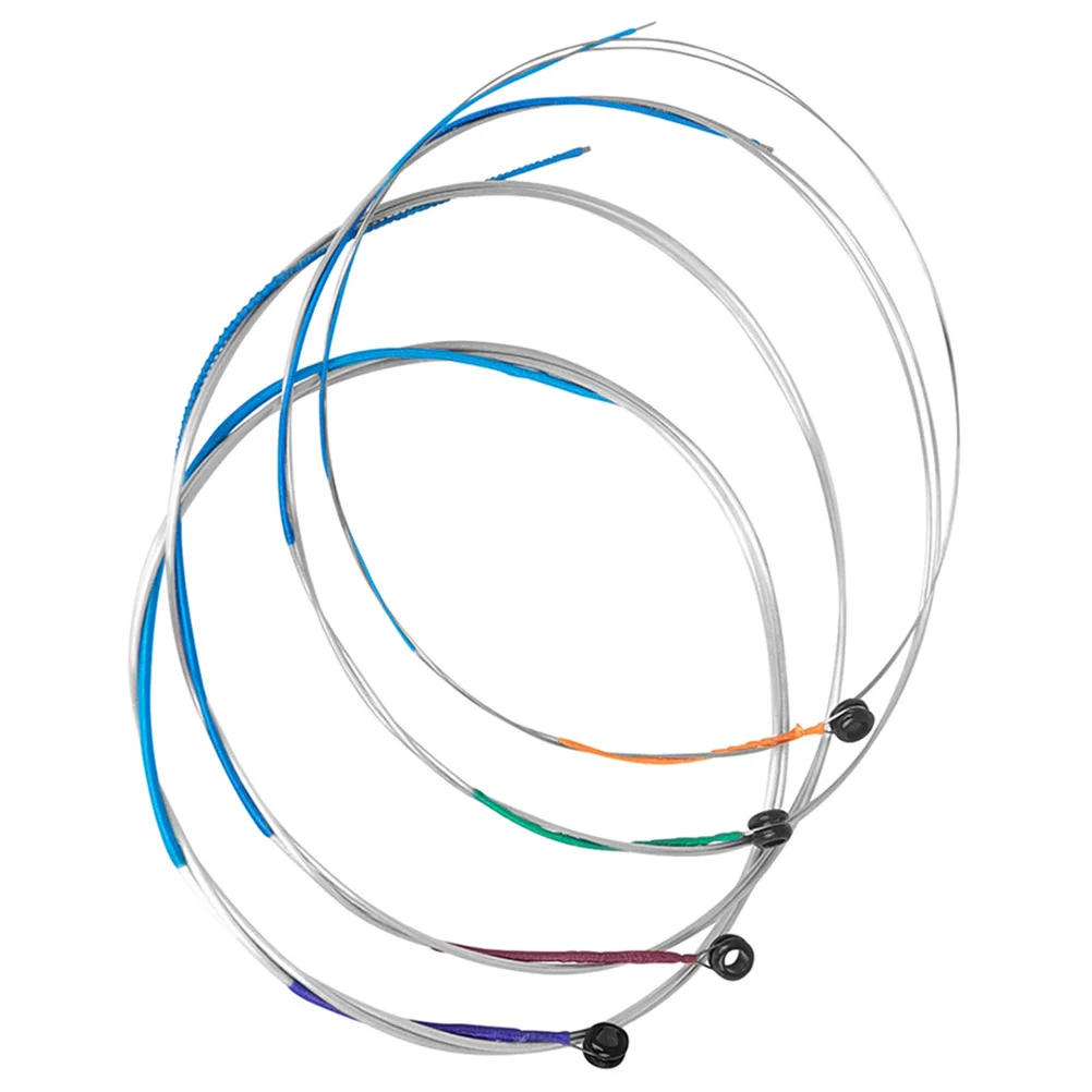 

4pcs Strings Set Universal Metal String Replacement For Violin Players Reusable Strings Kit Violin Accessories Instrument Parts