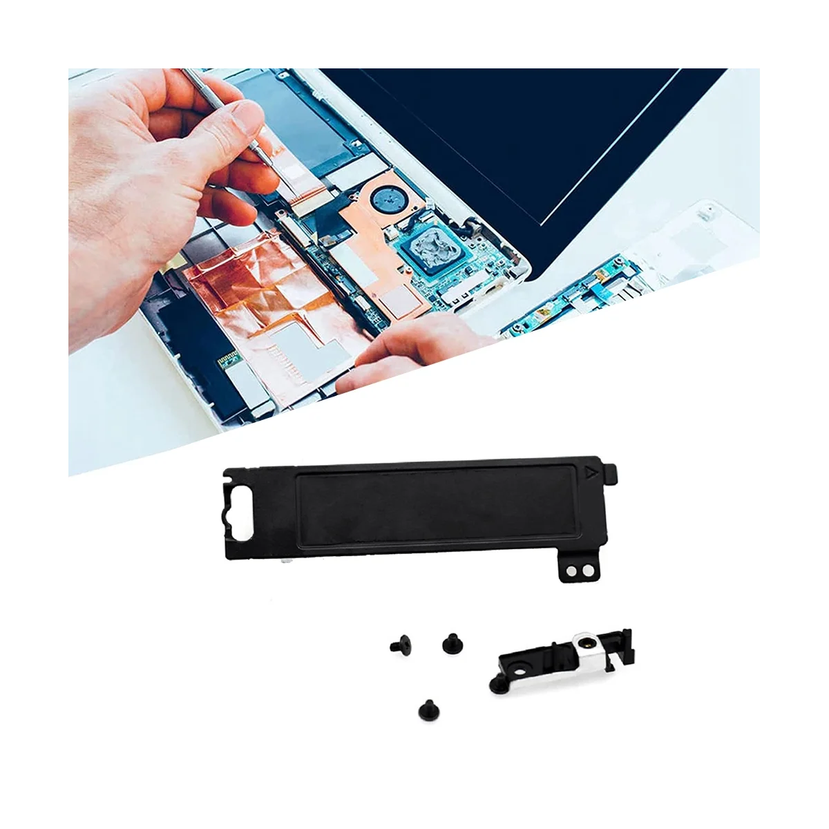 델 래티튜드 5400 5401 5402 5500 5501 5502 정밀 3540 3541 3542 3550 3551 SSD 하드 디스크 냉각 브래킷 KJK50