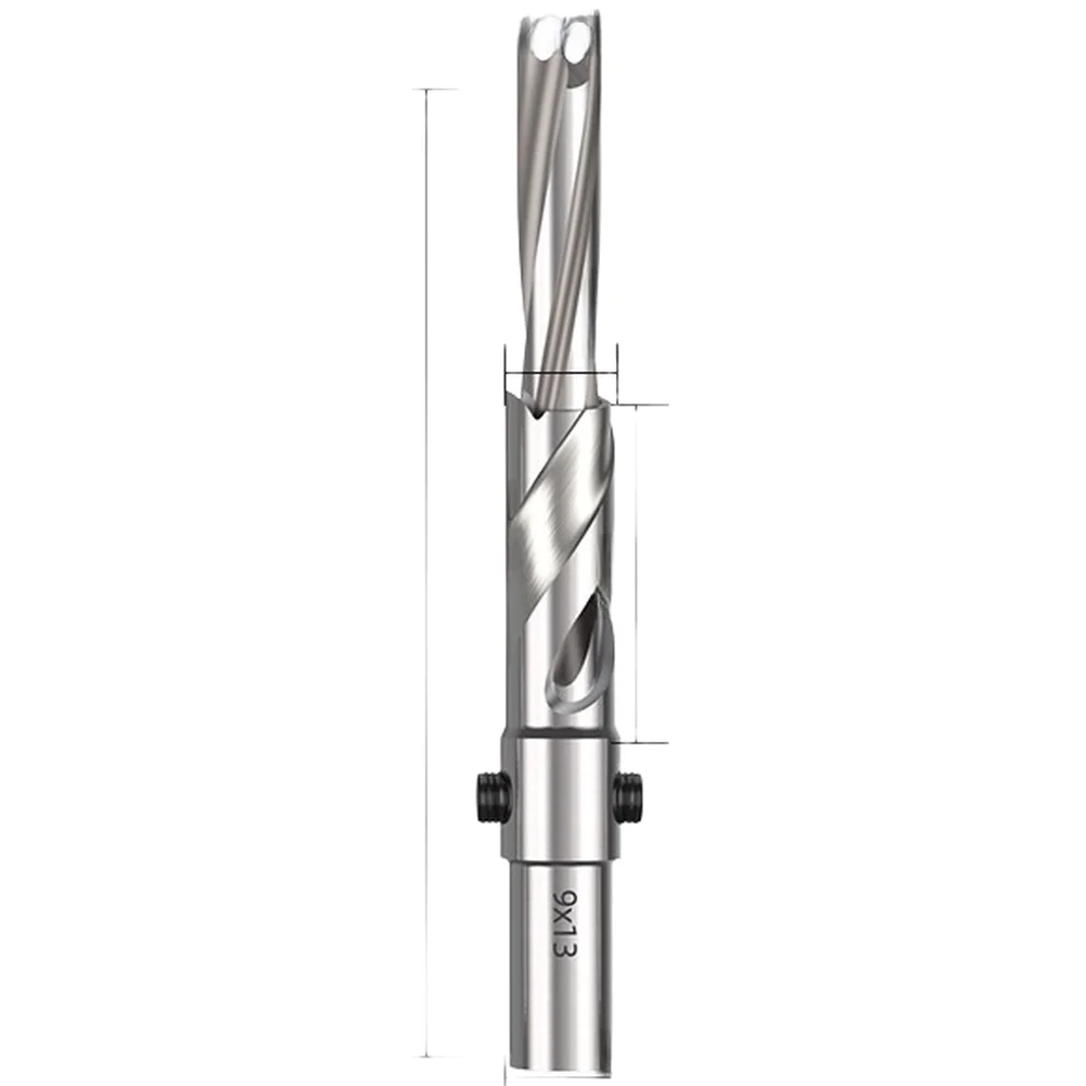 1pc Woodworking Step Drill Bit Two-stage Countersink Drill Spiral Flute For Screws HSS Hole Drilling Chip Removal Smooth Cutting