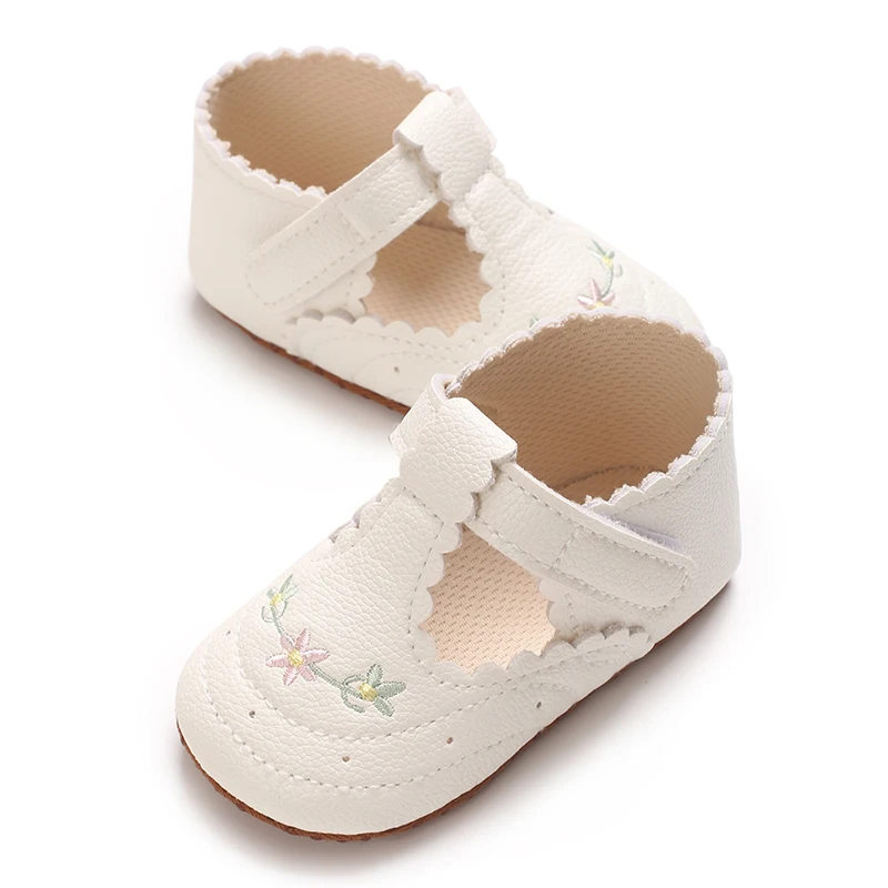 0-18M Baby Mädchen Prinzessin Schuhe Niedlich Gedruckt Weichen Stoff Unten Anti-rutsch Frühling und Herbst Prinzessin Schuhe erste Schritt Schuhe – Detail 25