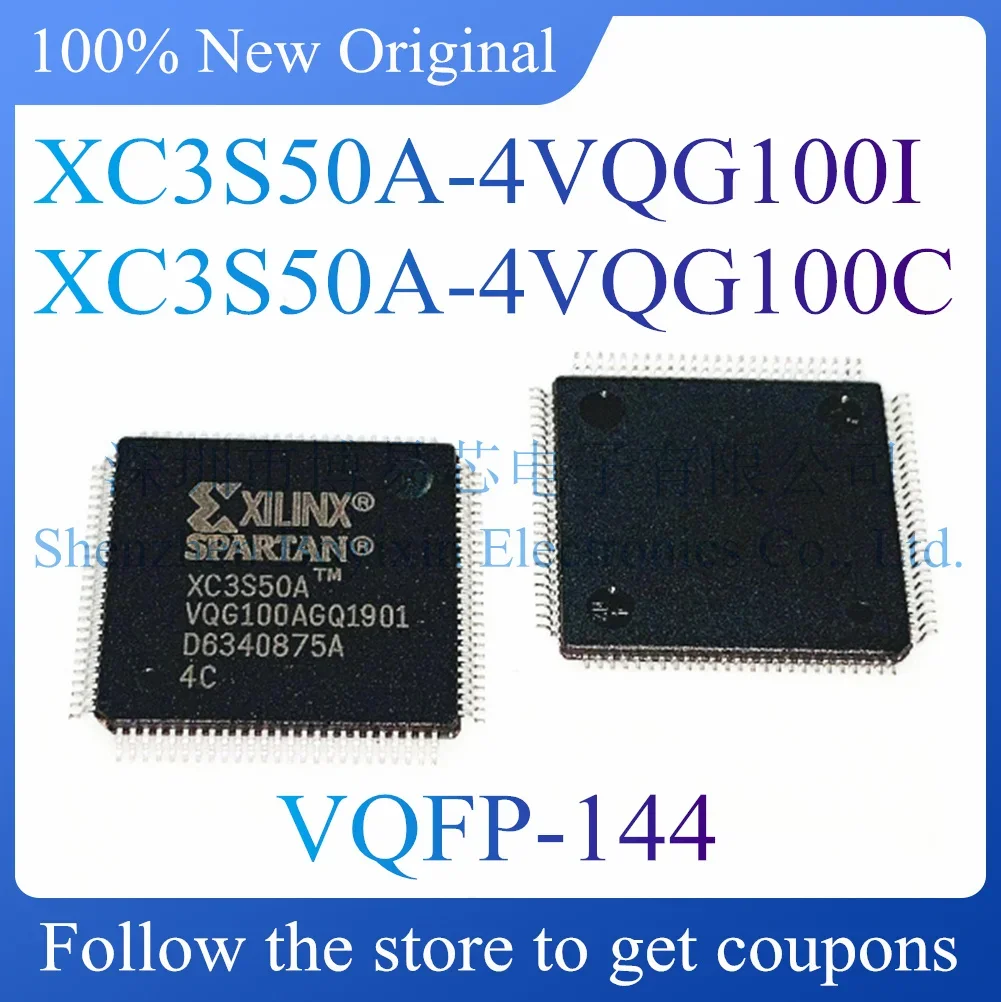 

NEW XC3S50A-4VQG100I XC3S50A-4VQG100C Original Product.