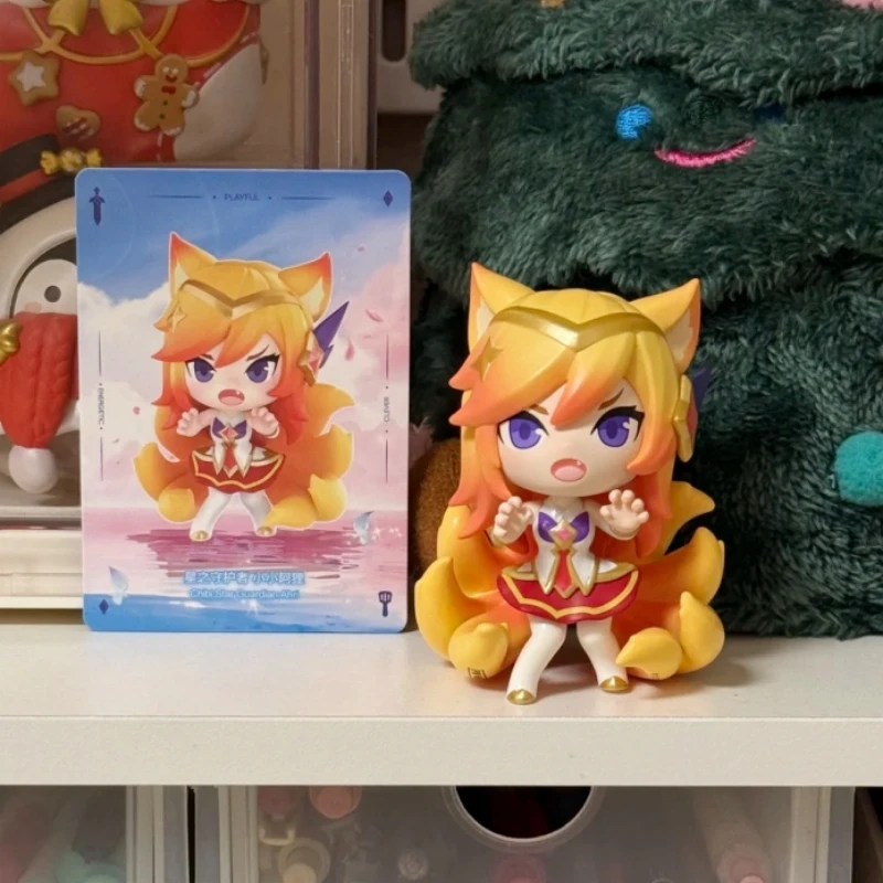 

Коллекционная мини-фигурка Popmart Teamfight Tactics Little Legends Series 2 в слепой коробке — подарок для фанатов игр, таинственный настольный сувенир
