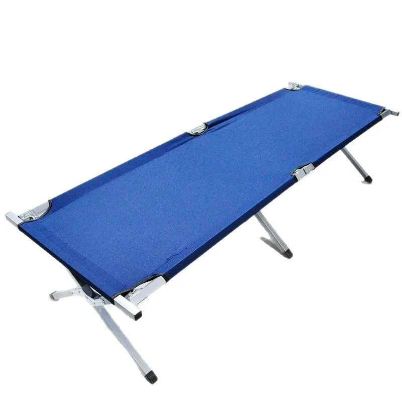 Hospital escort storage folding aluminum alloy portable outdoor nap civil emergency disaster relief camp bed