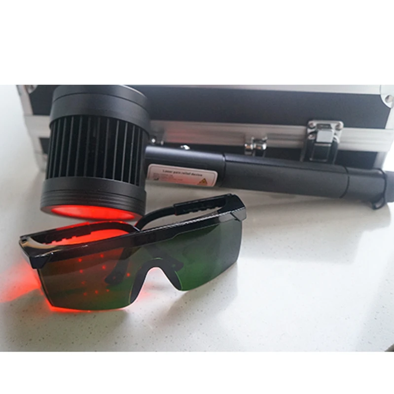 Wound Healing Laser Device 650nm+808nm LLLT Cold Therapy for Shoulder Pain Sprain Muscle Injuries Physiotherapy Home