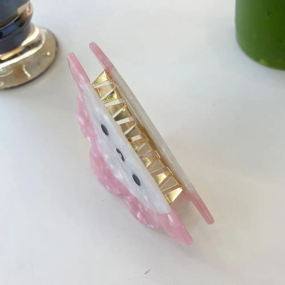 Clip laterale Sirena di cristallo Fiore Clip a becco d'anatra Stella Ins Fermaglio per capelli Fungo Zircone Forcine Artiglio per capelli in acetato Barrettes da donna