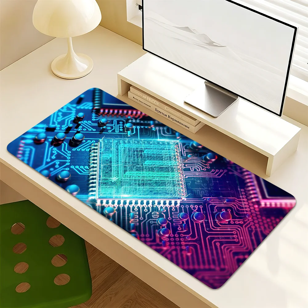 Inside Motherboard Circuit Board Mouse Pad Non-slip Thickened MousePad Writing Lockedge Office Student Gaming Cushion Large