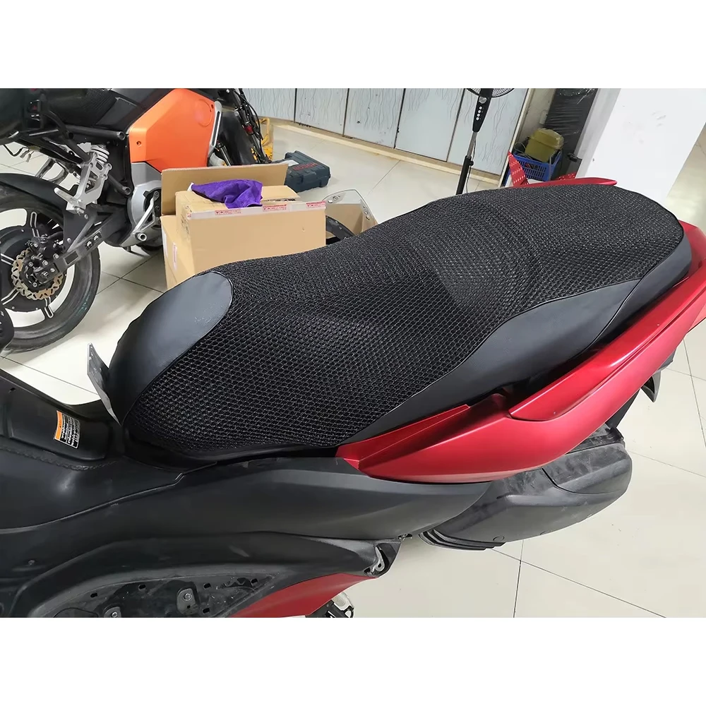 3D Motorcycle Seat Cushion Cover For YAMAHA XMAX300 XMAX 300 125 X-MAX 250 400 Waterproof Breathable Mesh Seat Cushion Cover