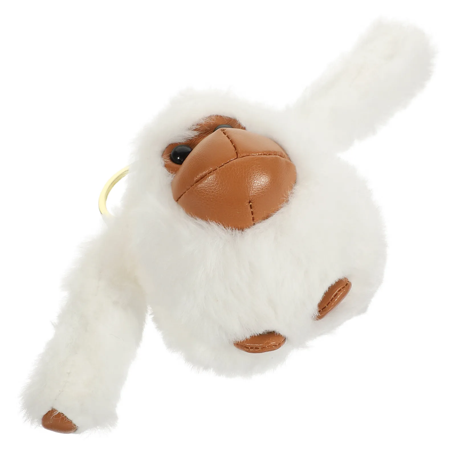 

Gorilla Keychain Pendant Stuffed Animal Hanging Charm Cute Backpack Keyring Decorative Bag Accessory Lightweight Compact Key