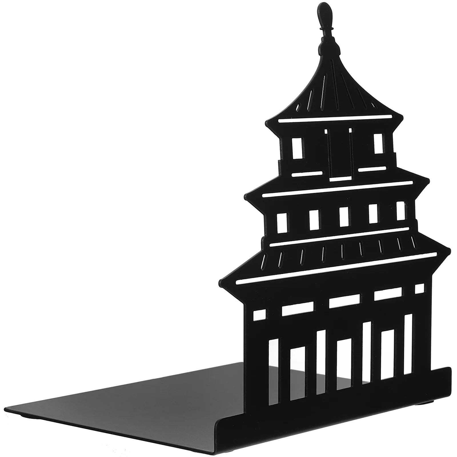 Fermalibri in metallo per scaffali Supporto Design minimalista Robusto organizzatore di libri Supporto per file da tavolo Estremità di libri di lettura