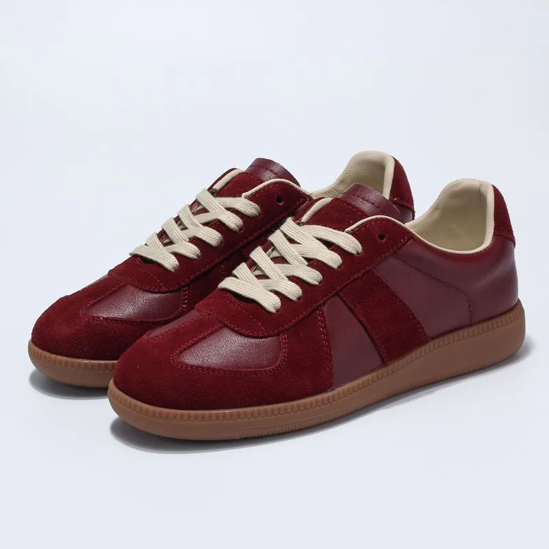 

DIMANYU Women Sneakers Spring 2025 New Genuine Leather Non-slip Round Toe Women Shoes Shallow Bow Casual Women Shoes