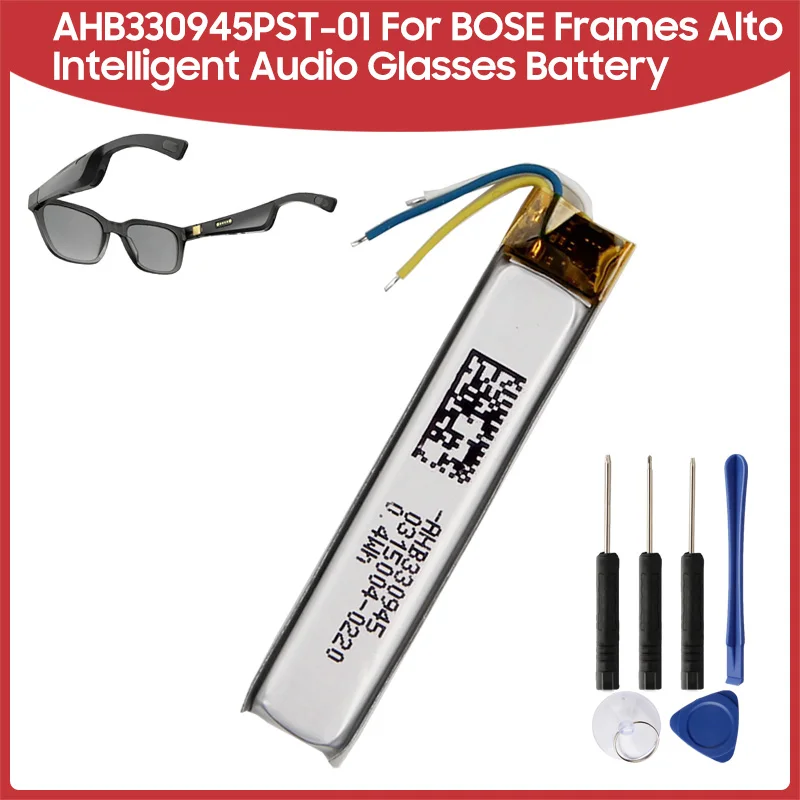 Replacement Battery AHB330945PST-01 For Bose Frames Alto Smart Glasses Audio Sunglasses Rechargeable Battery Smart Eyewear Cell