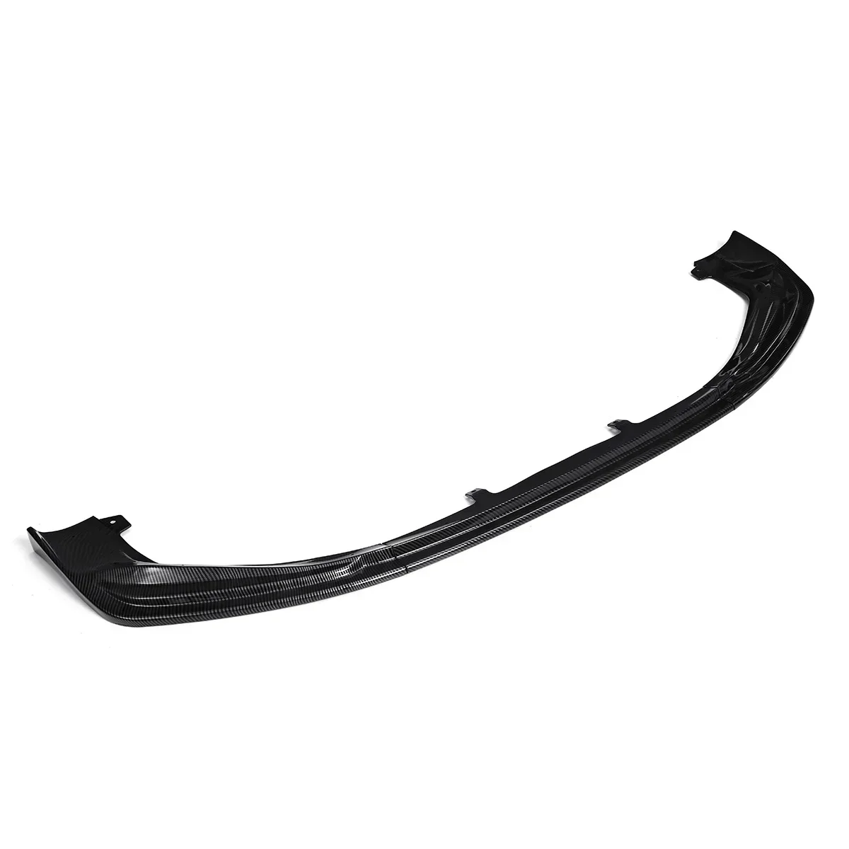 1Set Carbon Fiber Look Car Front Bumper Lip Splitter Lip  Diffuser For Lexus IS250/350/200T/300 AWD F-Sport 2014-2016 Body Kit view 2