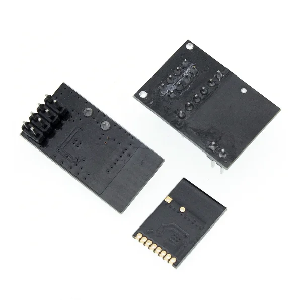 NRF24L01 Wireless 24L01+ Upgraded Black Diamond Mini 2.4G Wireless Transceiver Module Adapter Board 3.3V