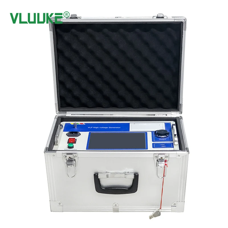 VLUUKE 30/40/50KV VLF 0.2 Accuracy Class High Voltage Generator 220V Output IP67 Protection Electrical Testing Machine 10W 1
