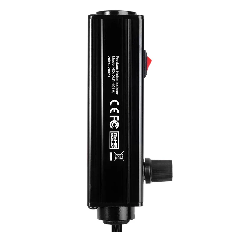 Reliable-USB Type-C XLR Audio Isolator With Volume Adjust Noise Reduction Filter Ground Loop Isolator For All Dynamic Microphone