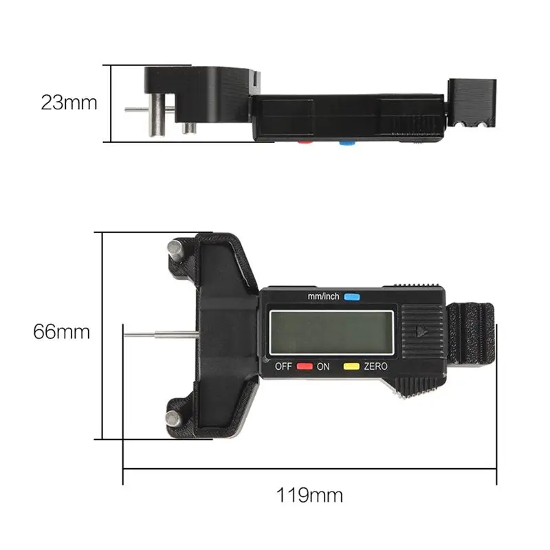 AY14 -3D Printer Parts 2GT Timing Belt Elastic Tensiometer Synchronous Belt Tension Gauge Tester Detection Measurement Black - view 6