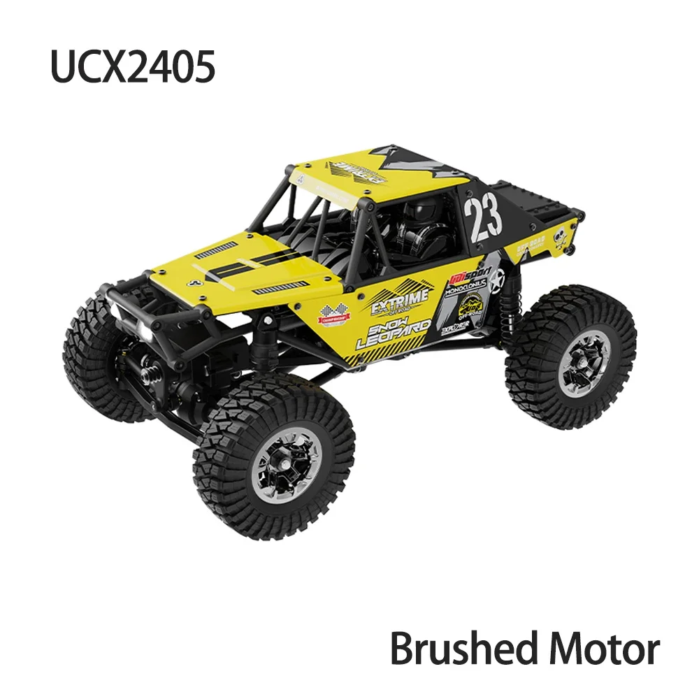 1/24 RC Crawler UDIRC UCX2405 Borstelloze/Geborstelde Motor 4WD Off-road Mini Rock Crawler Klimmen Voertuig RTR RC Auto speelgoed