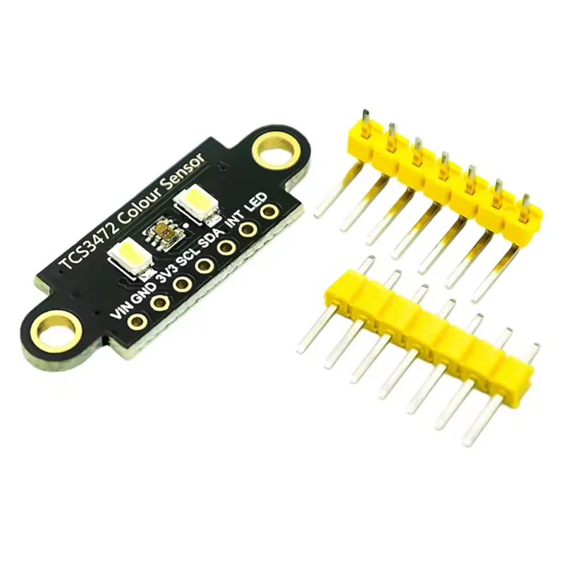 

TCS34725 RGB Color Detector Sensor Module Color Sensor Recognition Module 3.3V/5V RGB Color Sensor for Arduino STM32