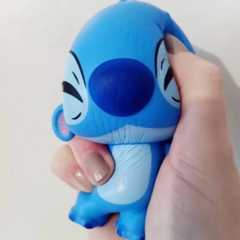 Disney Stitch Anime Figure Decompression Toys Kawaii Anime Lilo&Stitch Slow Rebound Stress Relief  Doll Toys Girl Boy Gifts