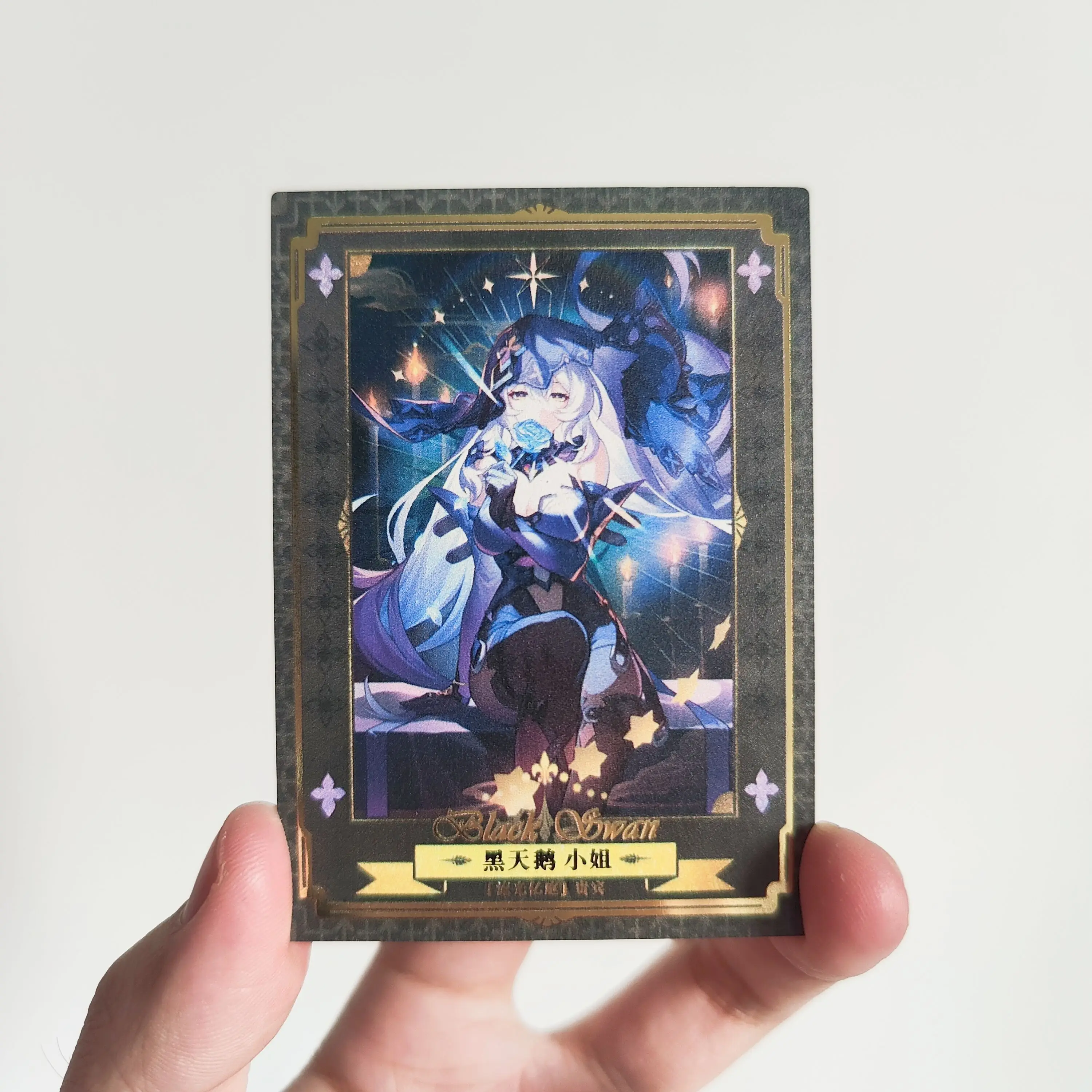 Diy Self Made 63X88Mm Honkai: Star Rail Acheron Firefly Gold Card Collection Card Aventurine Game Anime Card Gift Toys