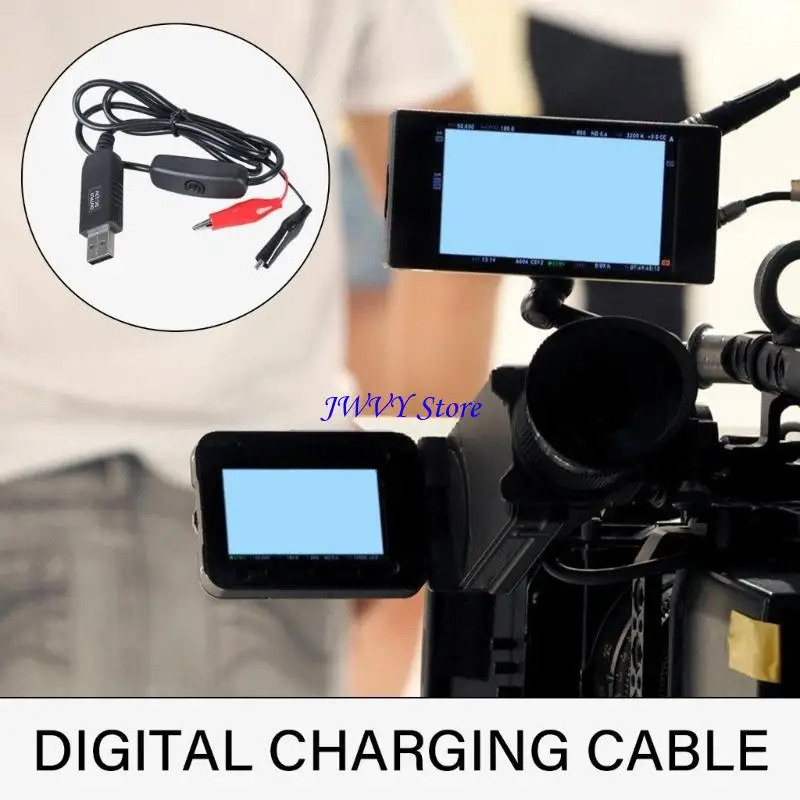 573A 100cm Length Jumper Wire Power Adapter Cable for 5V LED Light Fan Router Toy