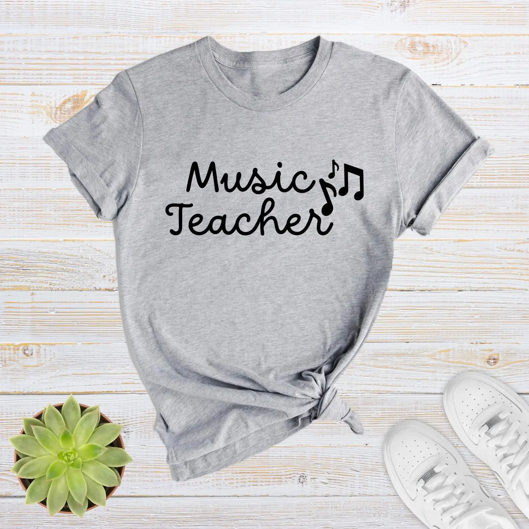 

Футболка учителя музыки для любителей фортепиано, школьная нота, музыкант