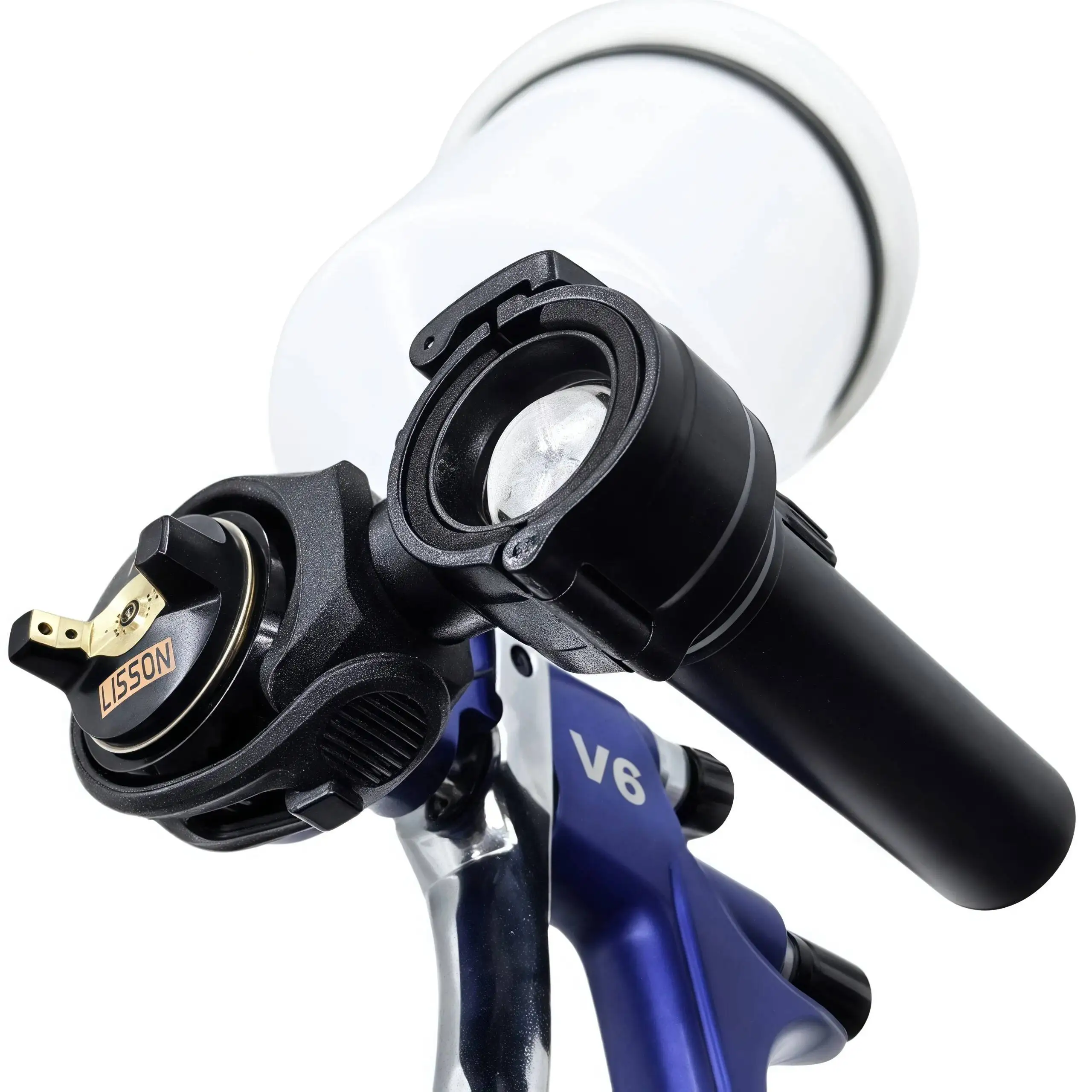 Upgrade Professional Spray Gun Light Universal Airbrush Lamp Paint Fill Lamp Adjustable Lighting Power Painting Tool Accessories