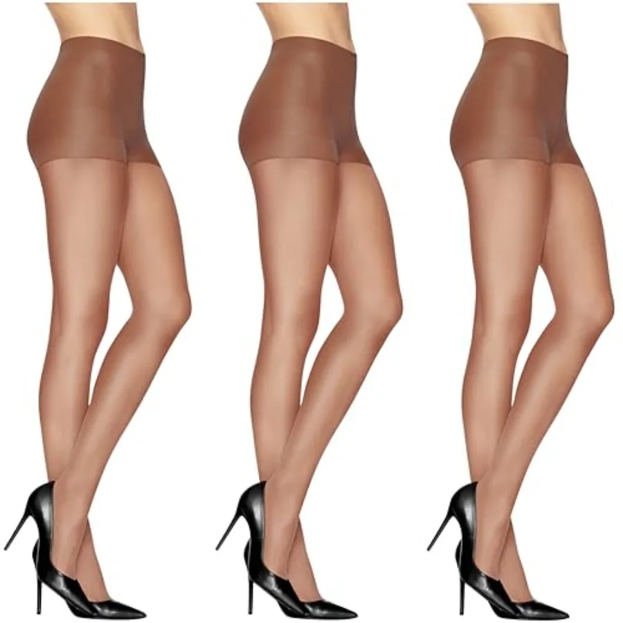 

L'eggs Silken Mist Silky Sheer Women's Tights, Control Top, Sheer Toe