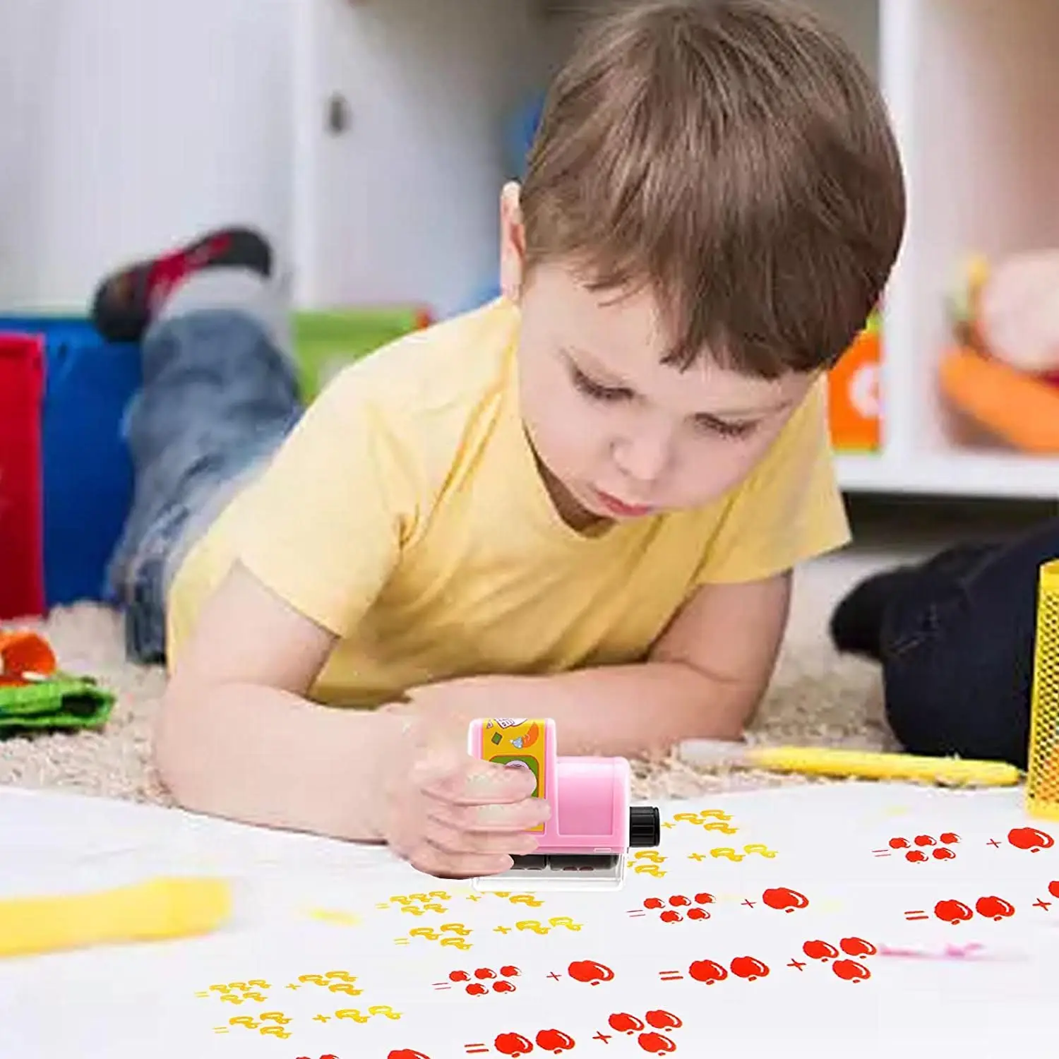 Roller Digitale Onderwijs Stempel Herbruikbare Optellen En Aftrekken Roller Stempel Binnen 100 Onderwijs Math Practice Vragen