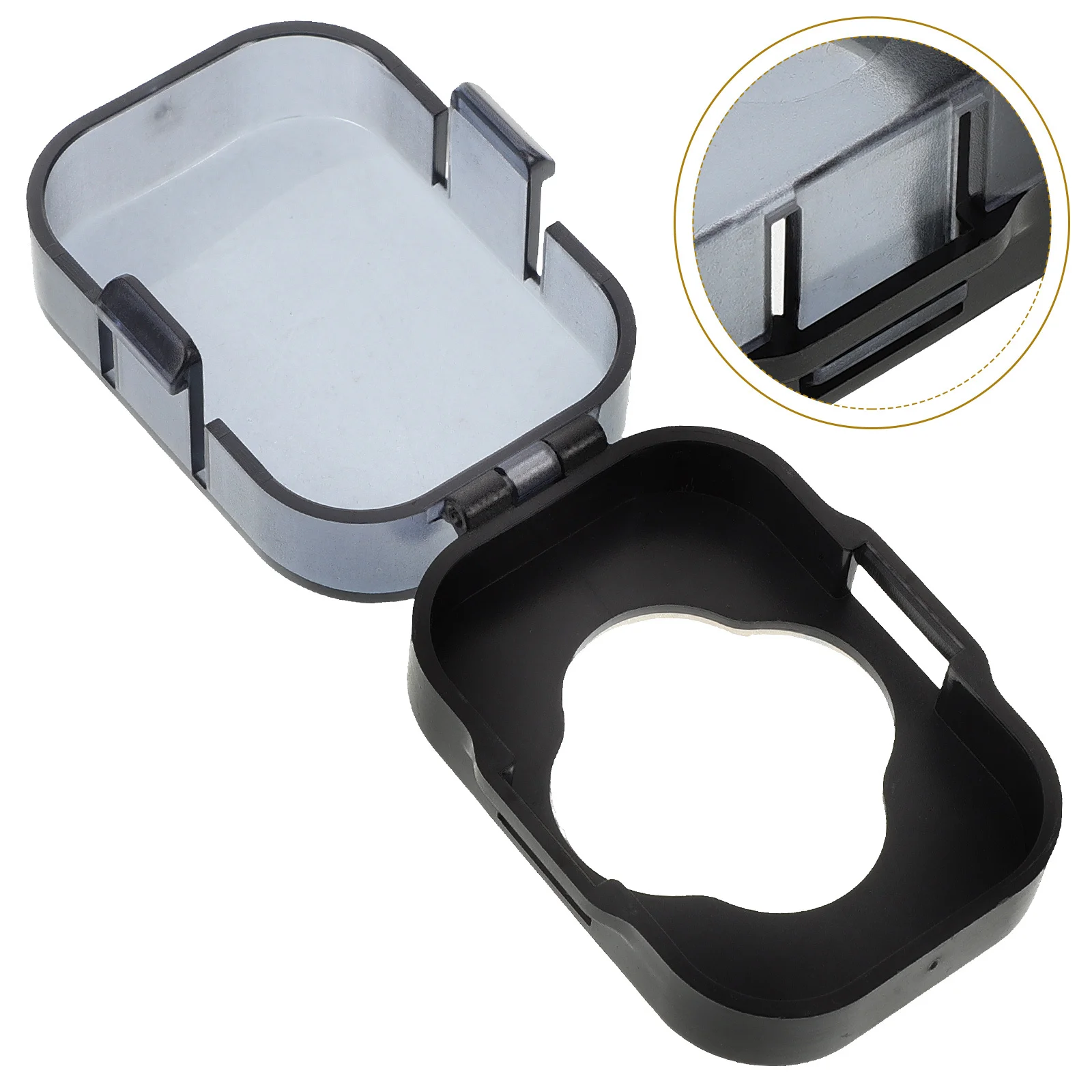 

1 шт., крышка дверного замка для безопасности детей, крышка замка дверной ручки, инструменты не требуется, простой безопасный дизайн для детей, безопасность в ванной комнате, спальне