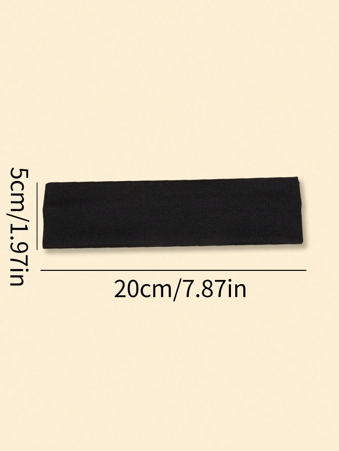 4 Stück 2 Zoll breite, schlichte Yoga-Sport-Stirnbänder für Damen, rutschfest, feuchtigkeitsableitend, dehnbar – Detail 5