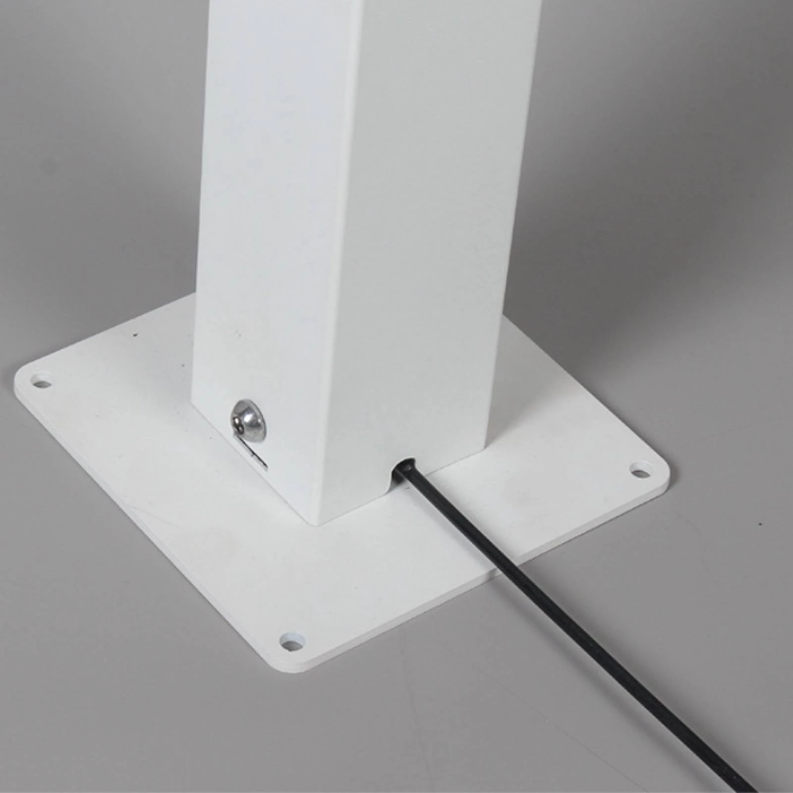 Manual Adjustable Lifting Column Cable Control Freestanding Desk Lift Post for Study, Presentation