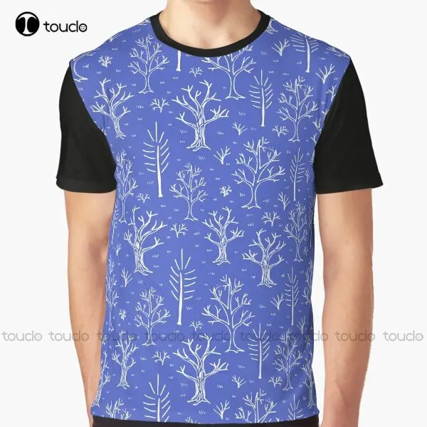 

The Woods In Winter Graphic T-Shirt Custom Aldult Teen Unisex Digital Printing Tee Shirts Custom Gift Xxs-5Xl Streetwear