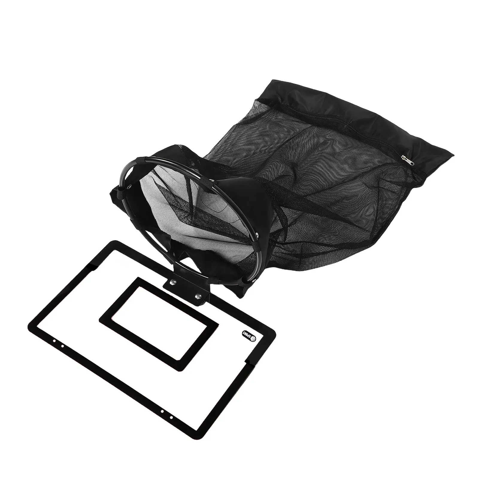 Over The Door Clothes Hamper For Dirty Clothes Storage Fan Basketball Back Mounted Laundry Wall Hoop