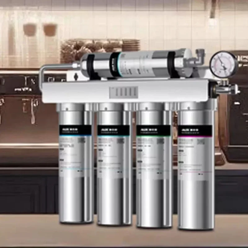 Commercial Grade 5-Stage Water Filtration System Stainless Steel Ultrafiltration Purifier for Home Drinking Water