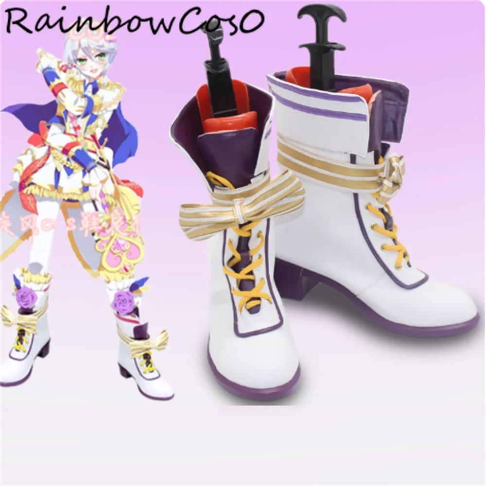 

Shikyoin Hibiki Pripara Cosplay Shoes Boots Game Anime Party Halloween RainbowCos0 W5017
