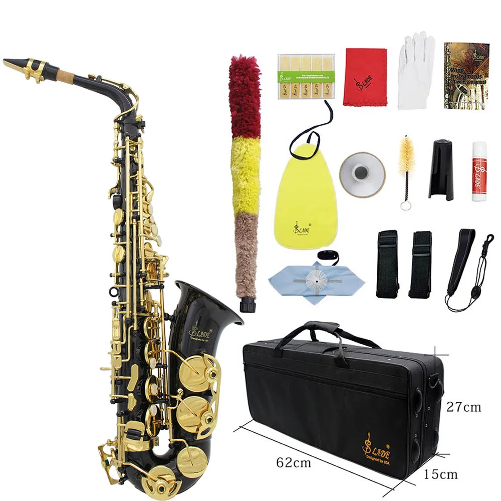 SLADE Eb Alto Saxophone Brass Woodwind Instrument