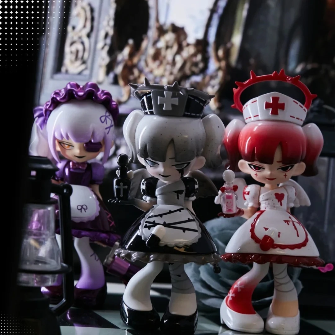 

Yandere Gen Remove The Label Series слепая коробка в готическом стиле аниме фигурка куклы модель игрушки декор стола подарки игрушки-сюрпризы