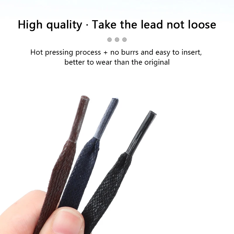 Flat Waxed Cotton Shoelaces Leather Waterproof Casual Shoe Laces Unisex Boots Shoelace Length 60/80/100/120/140/160/180CM Laces