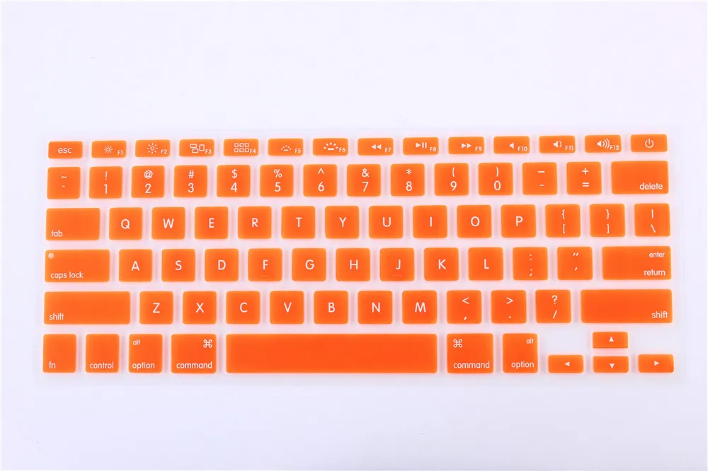 Silicone Laptop keyboard Skin Protector Cover Guard For Macbook Pro 17 inch US For Apple Macbook A1297 17.3'' MC725 MC024
