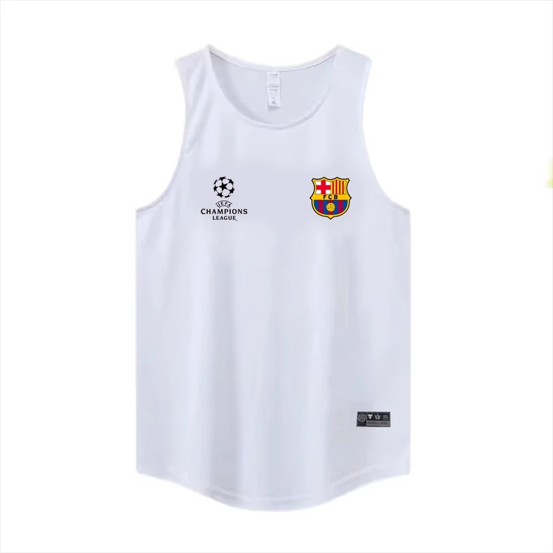 Ceco deportivo de secado rápido, estilo americano, hoado, transpirable, sin mangas, cseta sin mangas del club de fú...