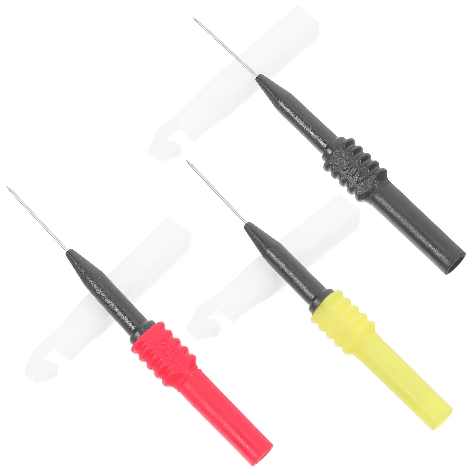 1 set di sonde per test di riparazione automobilistica Spina a banana Clip isolate non penetranti per diagnostiche di cavi di test elettrici per auto