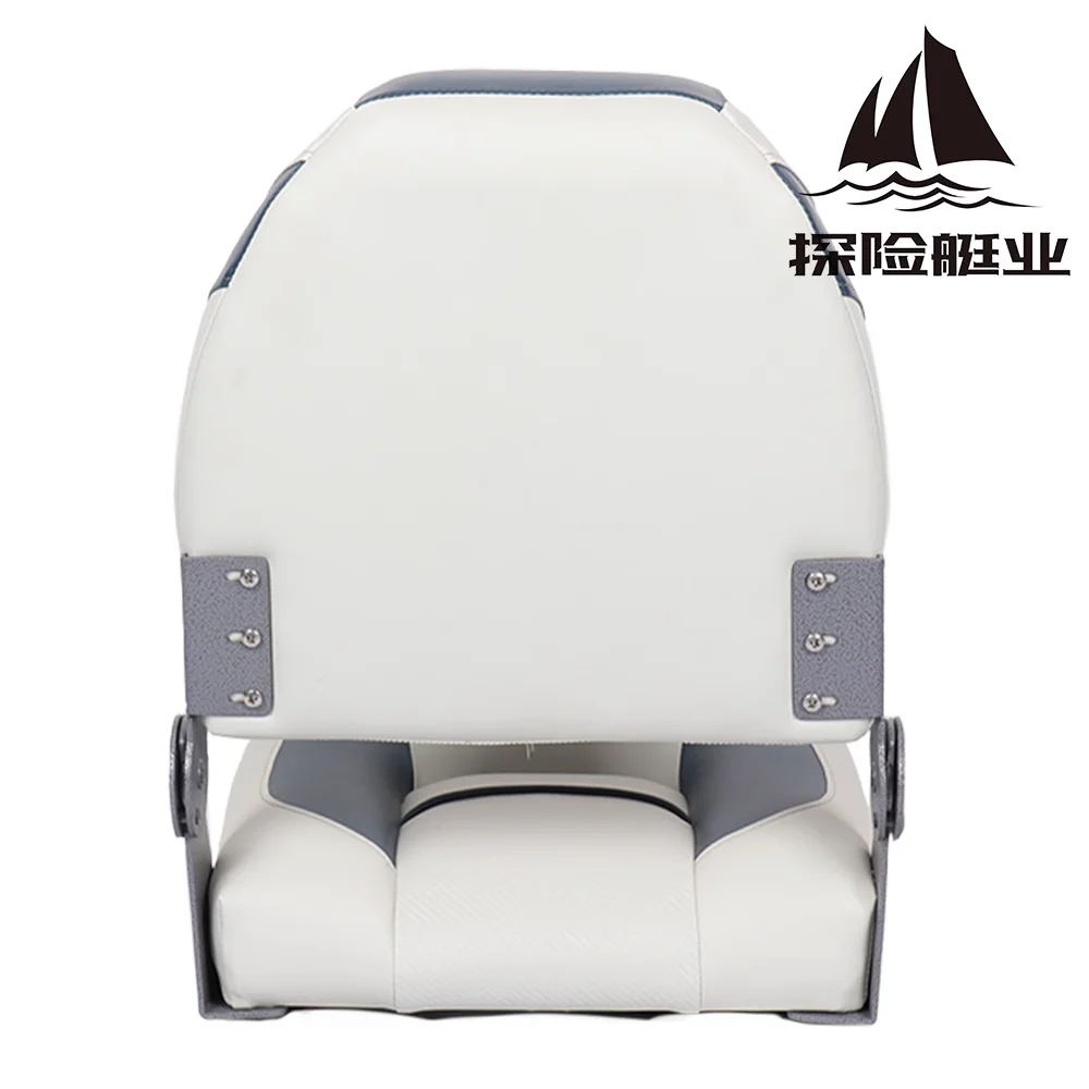 Foldable Marine Seats Comfortable and Waterproof Boat Seat Durable High Back Seat for Fishing Boat Canoe Boat Accessories Marine