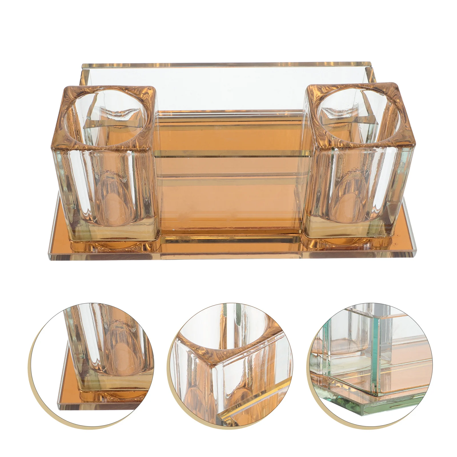 

Crystal Microphone Stand Base Acrylic Wireless Mic Holder Adjustable Height Stable Desktop Mic Organizer for Ktv Karaoke