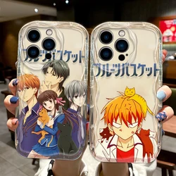 Fruits Basket Anime Comics Cover For Apple iPhone 15 14 13 12 11 Pro X XR XS Max Plus 8 7 Plus SE Wave Oil Phone Case