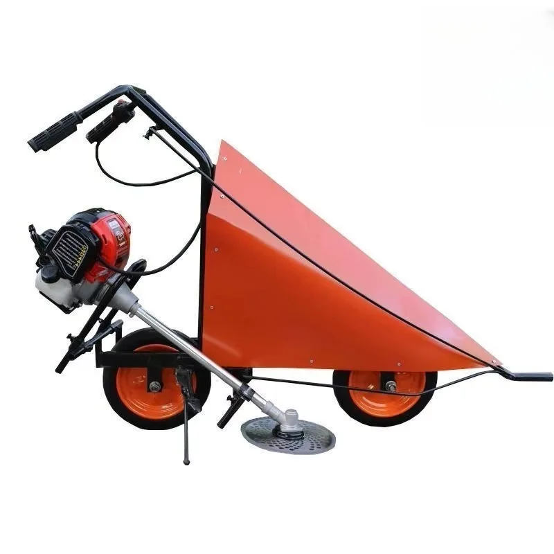 Hand Pulled Harvesting Machine Labor Saving Compact Structure Easy Operation For Farm Agricultural Harvesting Application Work