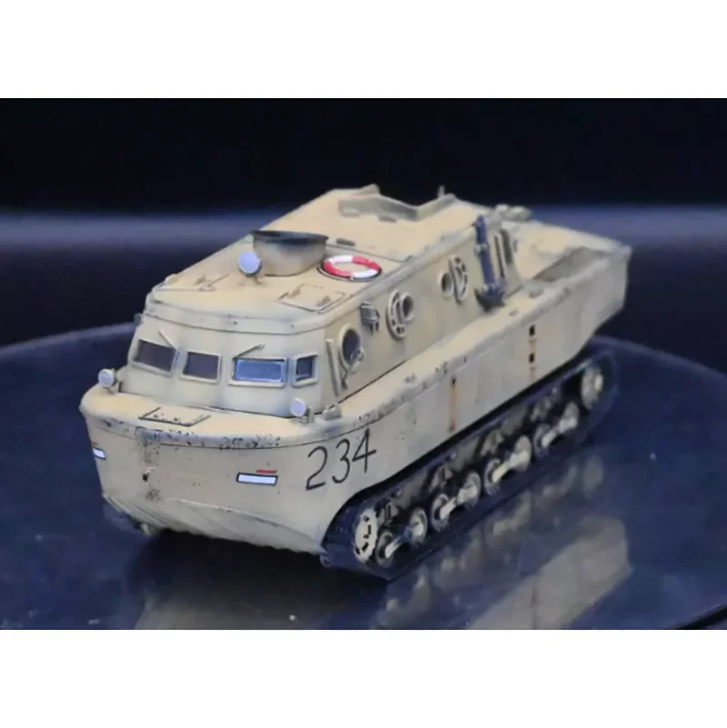 1/72 Scale LWS Amphibious Tractor Finished Tank Model Collection Item For Decoration And Display Piece