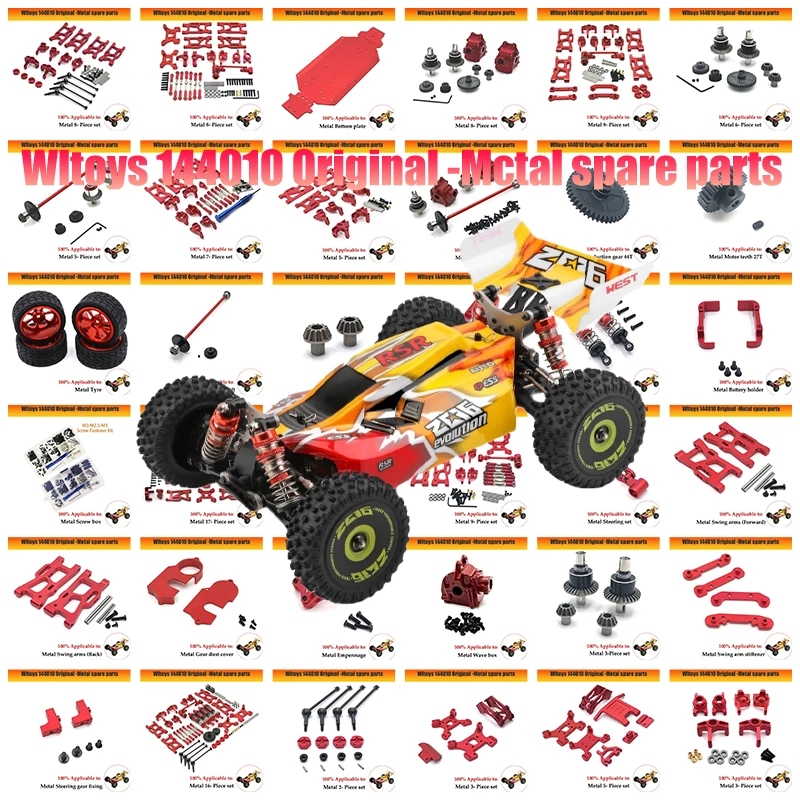 

Wltoys 144010 124019 124017-16-18 144001-02 RC Car Upgrade Front Swing Arm Rc Cars for Adults Rc Drift Car Car Accessories