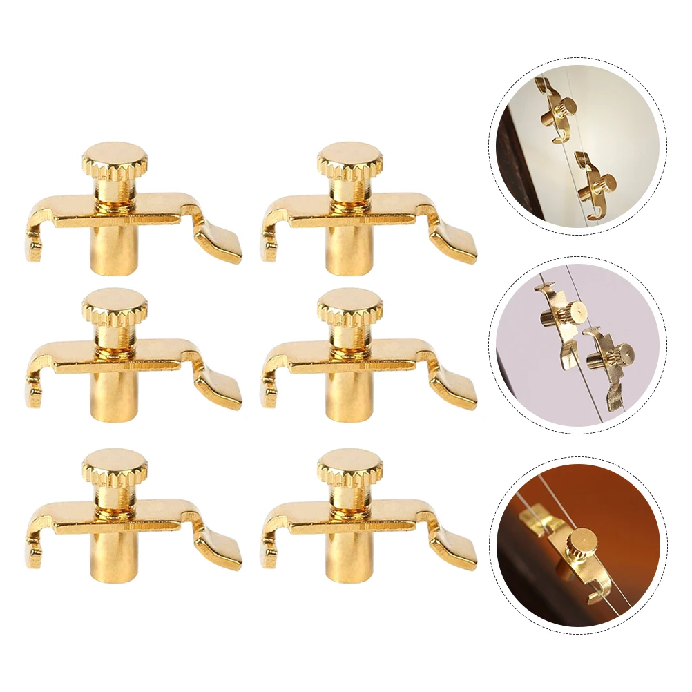 

High-Quality Erhu String Tuners Professional Stainless Steel Adjustable Tuning Tools Erhu Accessories for String Musicians