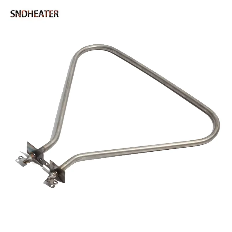 SNDHEATER Triangle Fast Heating Element SS304 Anti-rust 220V 2KW Electric Framework Heater Resistance 250MM for Hair Machine